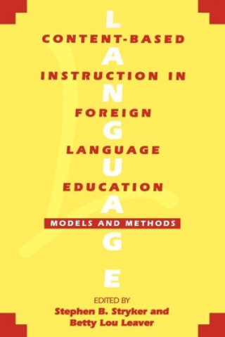 Kniha Content-Based Instruction in Foreign Language Education 