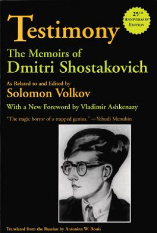 Книга Testimony Dmitri Dmitrievich Shostakovich