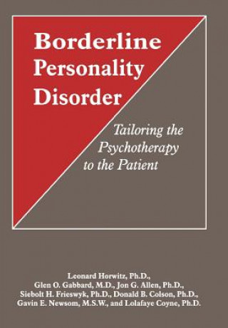 Книга Borderline Personality Disorder Leonard Horwitz