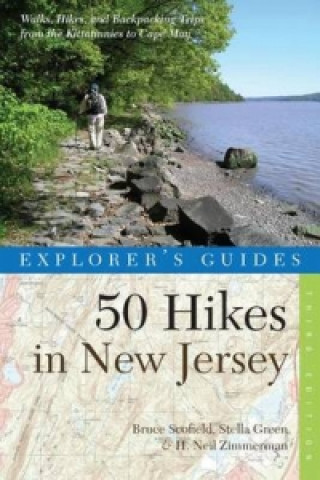 Carte 50 Hikes in New Jersey Bruce Scofield