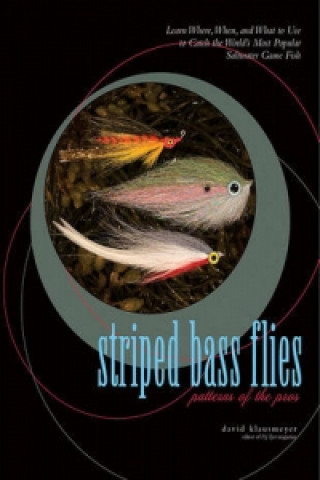 Kniha Striped Bass Flies David Klausmeyer