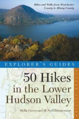 Könyv 50 Hikes in the Lower Hudson Valley Stella Green