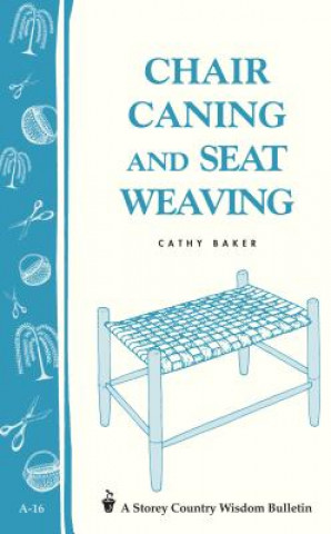 Kniha Chair Caning Cathy Baker