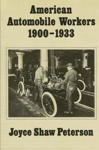 Könyv American Automobile Workers, 1900-1933 Joyce S. Peterson