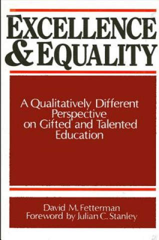 Kniha Excellence and Equality David M. Fetterman