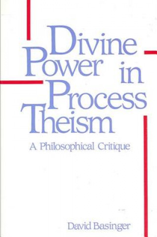 Könyv Divine Power in Process Theism David Basinger