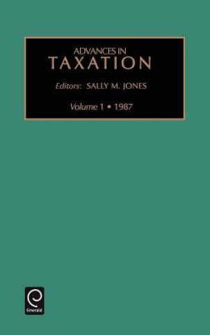 Książka Advances in Taxation M. Jones Sally M. Jones