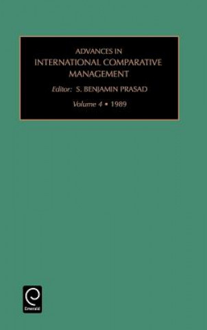 Kniha Advances in International Comparative Management Benjamin Prasad S. Benjamin Prasad