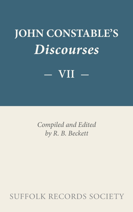Libro Constable Correspondence volume 7 Discourses John Constable