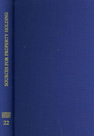 Książka Survey of Documentary Sources for Property Holding in London Before The Great Fire Derek Keene