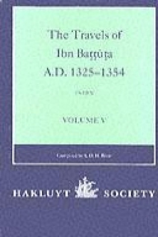 Kniha Travels of Ibn Battuta Professor A. D. H. Bivar