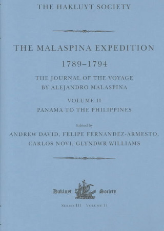 Kniha Malaspina Expedition 1789-1794 Carlos Novi