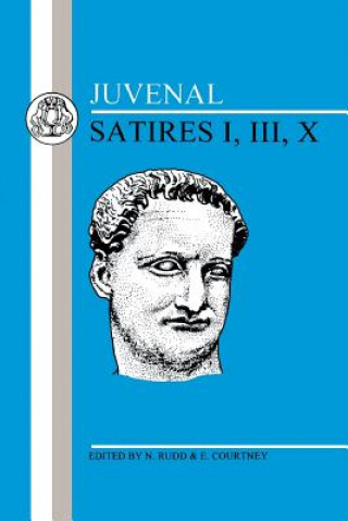 Carte Juvenal: Satires I, III, X Juvenal