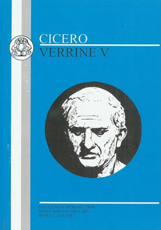 Könyv Cicero: Verrine V Marcus Tullius Cicero
