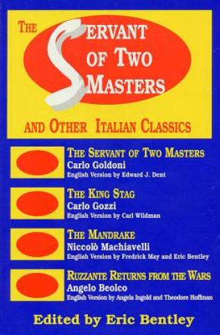 Kniha Servant of Two Masters Carlo Goldoni