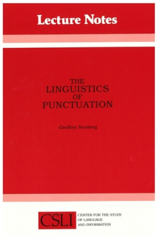 Kniha Linguistics of Punctuation Geoff Nunberg