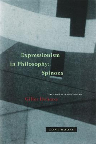 Kniha Expressionism in Philosophy - Spinoza Gilles Deleuze
