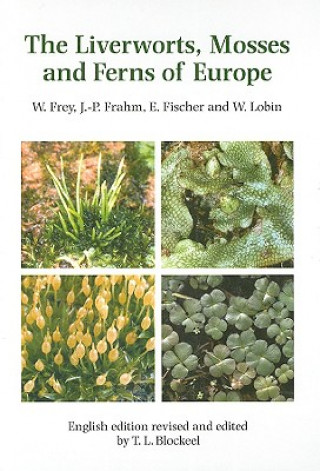 Könyv Liverworts, Mosses and Ferns of Europe Wolfgang Frey