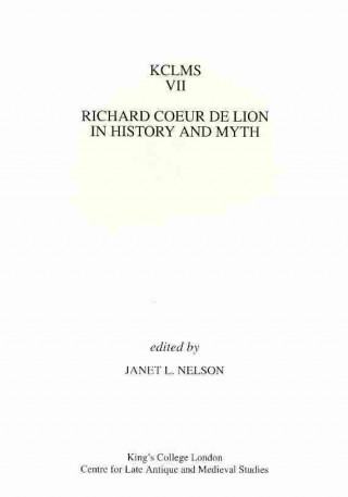 Carte Richard Coeur de Lion in History and Myth 