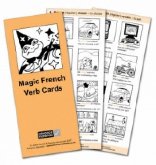 Tiskovina Magic French Verb Cards Flashcards (8) Jackie Garratt