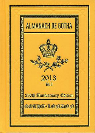 Kniha Almanach de Gotha 2013 John James