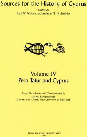 Könyv Pero Tafur and Cyprus Pero Tafur