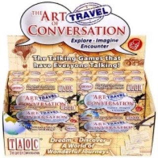 Játék Art of Conversation 12 Copy Display - Travel Louise Howland
