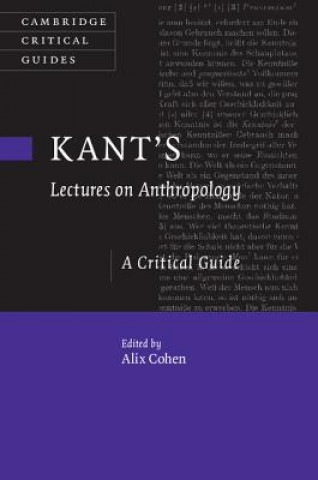 Książka Kant's Lectures on Anthropology Alix Cohen