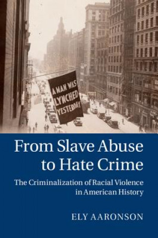 Kniha From Slave Abuse to Hate Crime Ely Aaronson