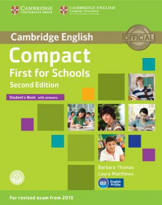 Book Compact First for Schools Student's Book with Answers with CD-ROM Barbara Thomas