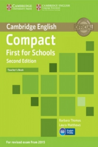 Книга Compact First for Schools Teacher's Book Barbara Thomas