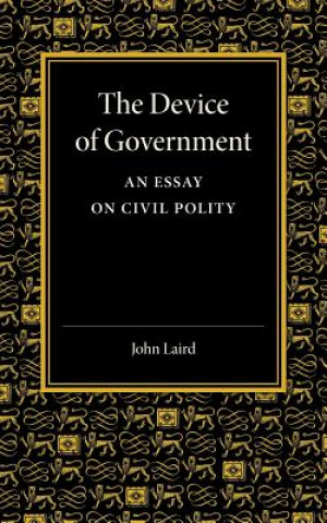 Kniha Device of Government John Laird