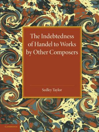 Kniha Indebtedness of Handel to Works by Other Composers Sedley Taylor