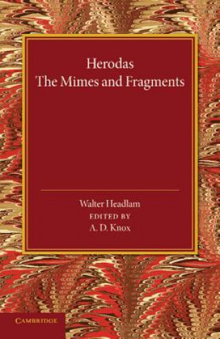 Книга Herodas A. D. Knox