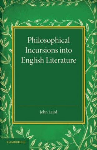 Libro Philosophical Incursions into English Literature John Laird