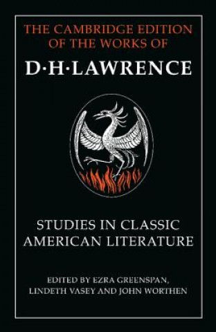 Livre Studies in Classic American Literature D H Lawrence