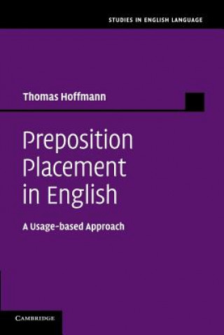 Kniha Preposition Placement in English Thomas Hoffmann
