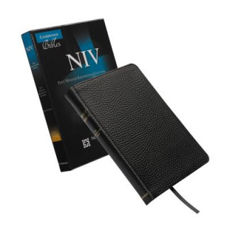 Książka NIV Pitt Minion Reference Bible, Black Calf Split Leather, Red-letter Text, NI444:XR 