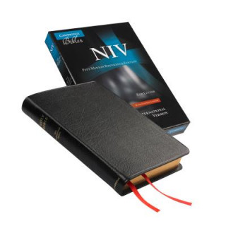 Książka NIV Pitt Minion Reference Bible, Black Goatskin Leather, Red-letter Text, NI446:XR 