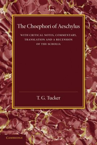 Książka Choephori of Aeschylus 