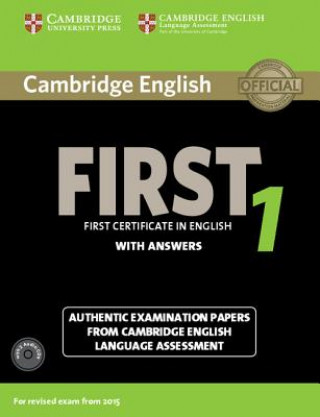 Książka Cambridge English First 1 for Revised Exam from 2015 Student's Book Pack (Student's Book with Answers and Audio CDs (2)) collegium