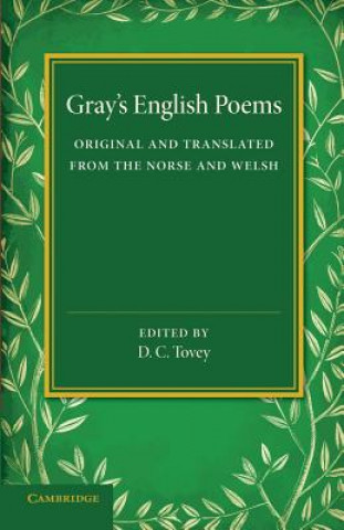 Książka Gray's English Poems Thomas Gray