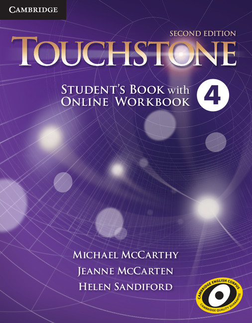 Книга Touchstone Level 4 Student's Book with Online Workbook Jeanne McCarten