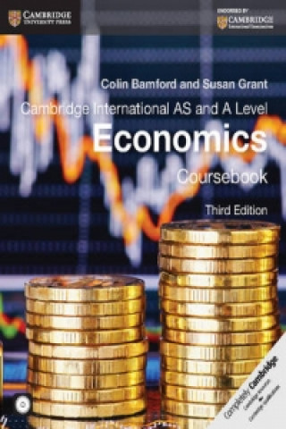 Книга Cambridge International AS and A Level Economics Coursebook with CD-ROM Susan Grant
