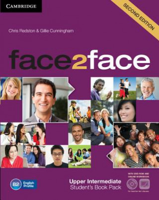 Könyv face2face Upper Intermediate Student's Book with DVD-ROM and Online Workbook Pack Chris Redston