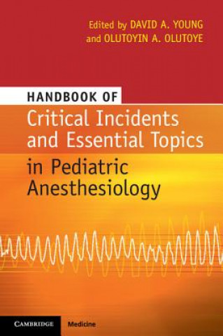 Carte Handbook of Critical Incidents and Essential Topics in Pediatric Anesthesiology David A Young