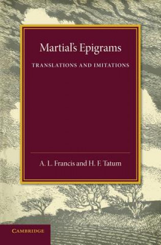 Buch Martial's Epigrams A. L. Francis