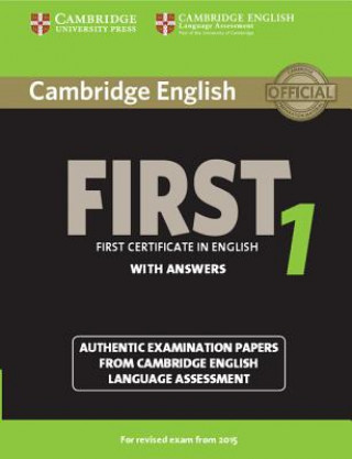 Könyv Cambridge English First 1 for Revised Exam from 2015 Student's Book with Answers 