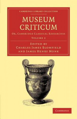 Kniha Museum criticum Charles James Blomfield