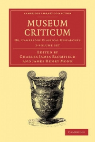 Book Museum criticum 2 Volume Set Charles James Blomfield